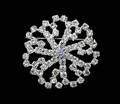 Rhinestone & Silver Decorative Pin-Cousins Concert Attire-SMITH WALBRIDGE BAND PRODUCTS