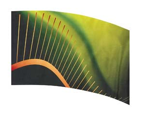 Digital Print Flag #027 Color Guard Flag-Styleplus-SMITH WALBRIDGE BAND PRODUCTS