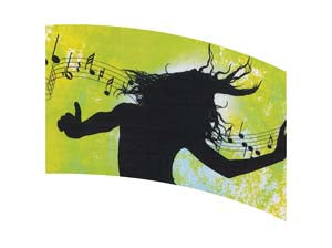 Digital Print Flag #062 Color Guard Flag-Styleplus-SMITH WALBRIDGE BAND PRODUCTS