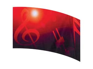 Digital Print Flag #070 Color Guard Flag-Styleplus-SMITH WALBRIDGE BAND PRODUCTS