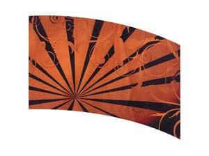 Digital Print Flag #076 Color Guard Flag-Styleplus-SMITH WALBRIDGE BAND PRODUCTS