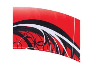 Digital Print Flag #082 Color Guard Flag-Styleplus-SMITH WALBRIDGE BAND PRODUCTS