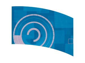 Digital Print Flag #083 Color Guard Flag-Styleplus-SMITH WALBRIDGE BAND PRODUCTS