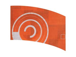 Digital Print Flag #084 Color Guard Flag-Styleplus-SMITH WALBRIDGE BAND PRODUCTS
