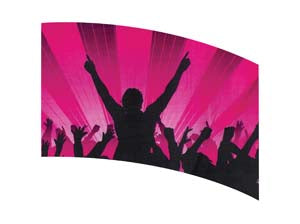 Digital Print Flag #088 Color Guard Flag-Styleplus-SMITH WALBRIDGE BAND PRODUCTS