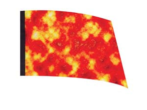 Digital Print Flag #089 Color Guard Flag-Styleplus-SMITH WALBRIDGE BAND PRODUCTS