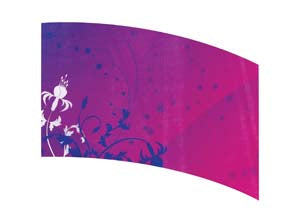 Digital Print Flag #100 Color Guard Flag-Styleplus-SMITH WALBRIDGE BAND PRODUCTS