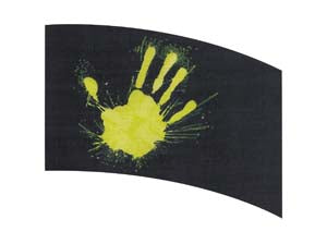 Digital Print Flag #126 Color Guard Flag-Styleplus-SMITH WALBRIDGE BAND PRODUCTS