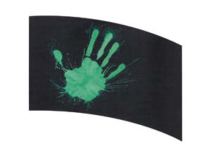 Digital Print Flag #130 Color Guard Flag-Styleplus-SMITH WALBRIDGE BAND PRODUCTS