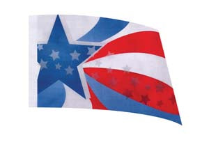 Digital Print Flag #151 Color Guard Flag-Styleplus-SMITH WALBRIDGE BAND PRODUCTS