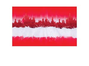 Digital Print Flag #161 Color Guard Flag-Styleplus-SMITH WALBRIDGE BAND PRODUCTS