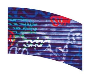 Digital Print Flag #199 Color Guard Flag-Styleplus-SMITH WALBRIDGE BAND PRODUCTS