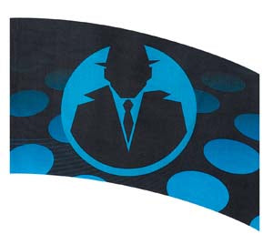 Digital Print Flag #202 Color Guard Flag-Styleplus-SMITH WALBRIDGE BAND PRODUCTS