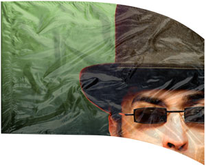 Digital Print Flag #422 Color Guard Flag-Styleplus-SMITH WALBRIDGE BAND PRODUCTS