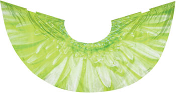 Digital Feather Wings Green-Styleplus-SMITH WALBRIDGE BAND PRODUCTS