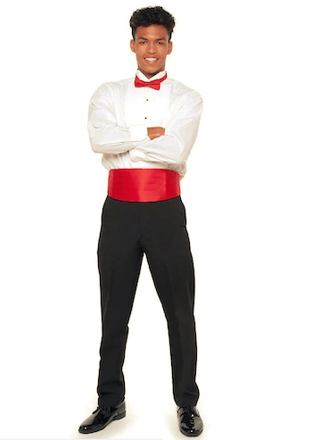 Eric Men's Ensemble - Pleated Wing Tip Shirt and Dress Pants-Cousins Concert Attire-SMITH WALBRIDGE BAND PRODUCTS