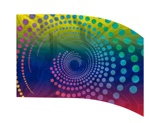 Envision F1 Color Guard Flag #702-Styleplus-SMITH WALBRIDGE BAND PRODUCTS