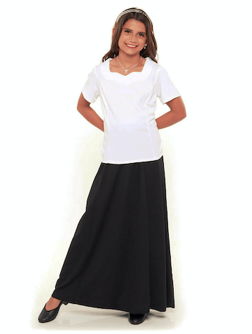 Tatiana Floor Length Concert Skirt (YOUTH)-Cousins Concert Attire-SMITH WALBRIDGE BAND PRODUCTS