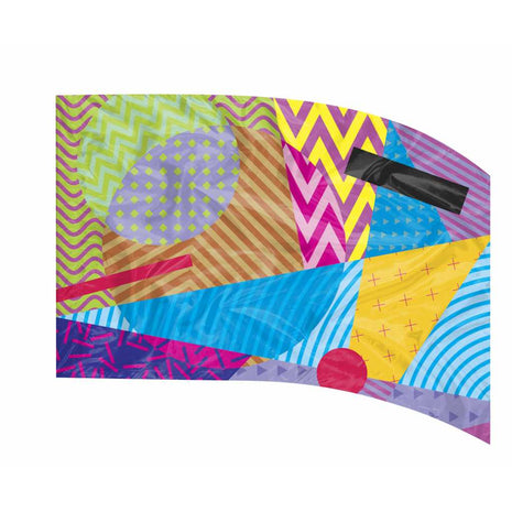 Digital Print Flag #910 Color Guard Flag-Styleplus-SMITH WALBRIDGE BAND PRODUCTS
