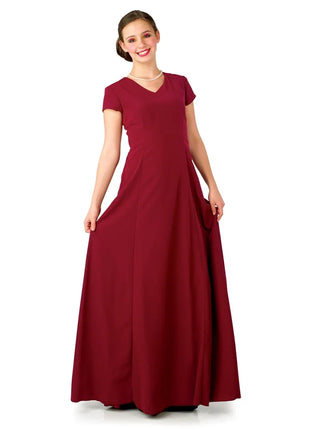 106-Sabrina-Concert-Dress-burgundy-Cousins-Concert-Attire