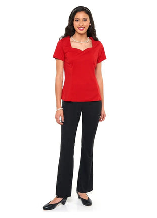 1122-Faith-Boot-Leg-Pull-On-Dance-Pants-Cousins-Concert-Attire-front-view