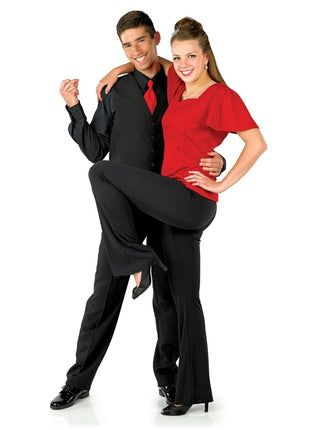 1122-Faith-Boot-Leg-Pull-On-Dance-Pants-Cousins-Concert-Attire-with-boy