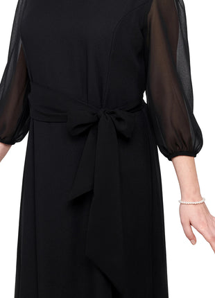 152-Brianna-Georgette-Sleeve-gown-Cousins-Concert-Attire-crop-bow-closeup