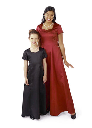 203-203Y-Sarah-satin-Cousins-Attire-dress-adult-youth