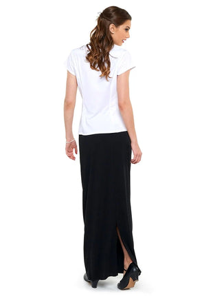 2208-Britney-white-top-heart-shaped-neck-cap-sleeve-Cousins-Concert-Attire-back-view