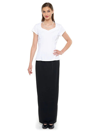 2208-Britney-white-top-heart-shaped-neck-cap-sleeve-Cousins-Concert-Attire