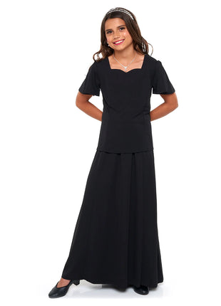 2220Y-Tatiana-Youth-Girls-Floor-Length-Concert-Skirt-Elastic-Waist-Separates-Bottom-Cousins-Concert-Attire