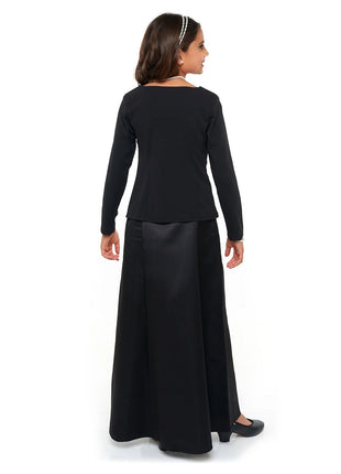 2295Y-Lucy-Youth-Girls-Crew-Neck-Long-Sleeve-Top-Cousins-Concert-Attire-back-view
