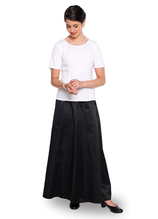 3220-Rosalena-satin-skirt-with-2201-white-top-cousins-concert-attire