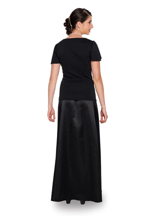 3220-Rosalena-skirt-back-view-with-2205-Gwen-blouse-Cousins-concert-attire