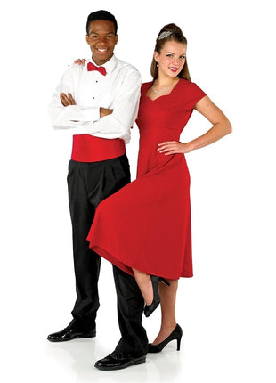 443-Rachel-show-choir-dress-cousins-concert-attire-Red-with-boy