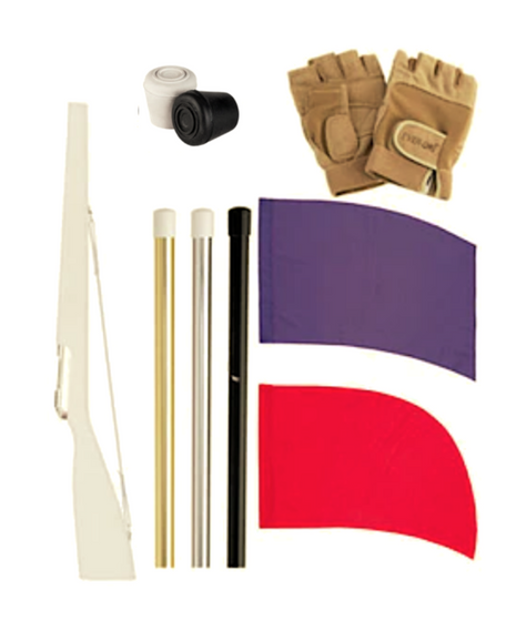 DSI Color Guard Flag and Rifle Bundle