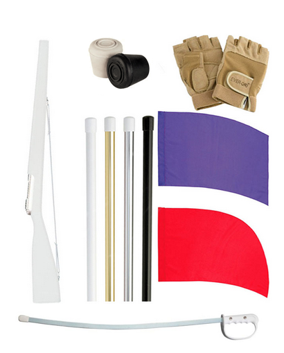 DSI Flag, Flag Pole, Rifle, and Sabre Bundle