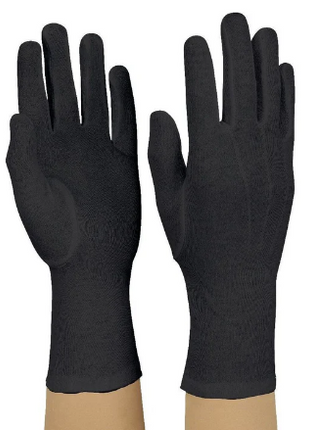 Long-wristed-poly-nylon-Marching-Gloves-Black-StylePLUS