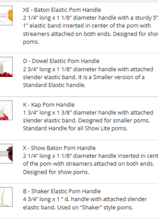 Pom-Handle-Options