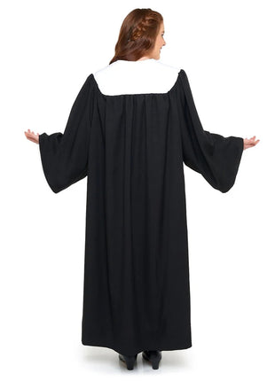 RB112-Raphael-Choir-Robe-No-Stole-Needed-back-view-black