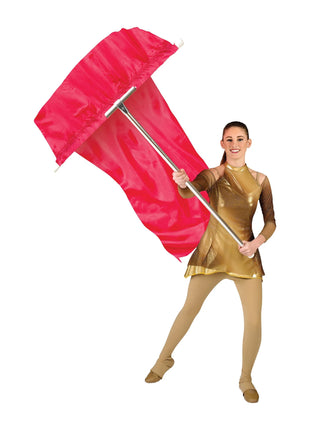 Styleplus-T-pole-flyover-flags-neon-red