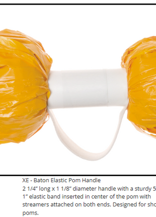 XE-Baton-Elastic-Pom-Handle