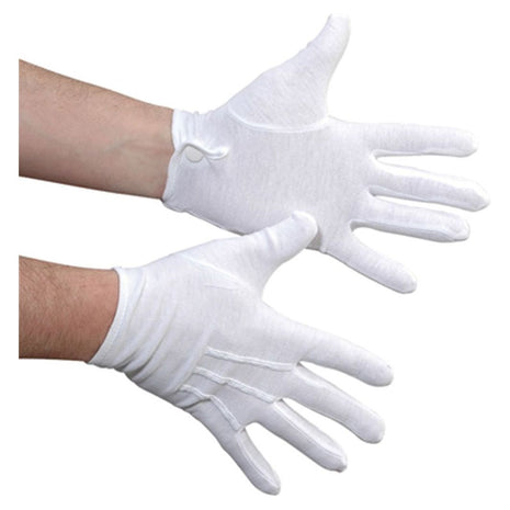Styleplus Cotton Military Glove with Snap Closure