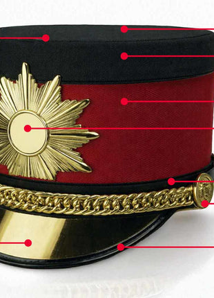 Marching Band Shako - Style 300 - Smith Walbridge Band Products