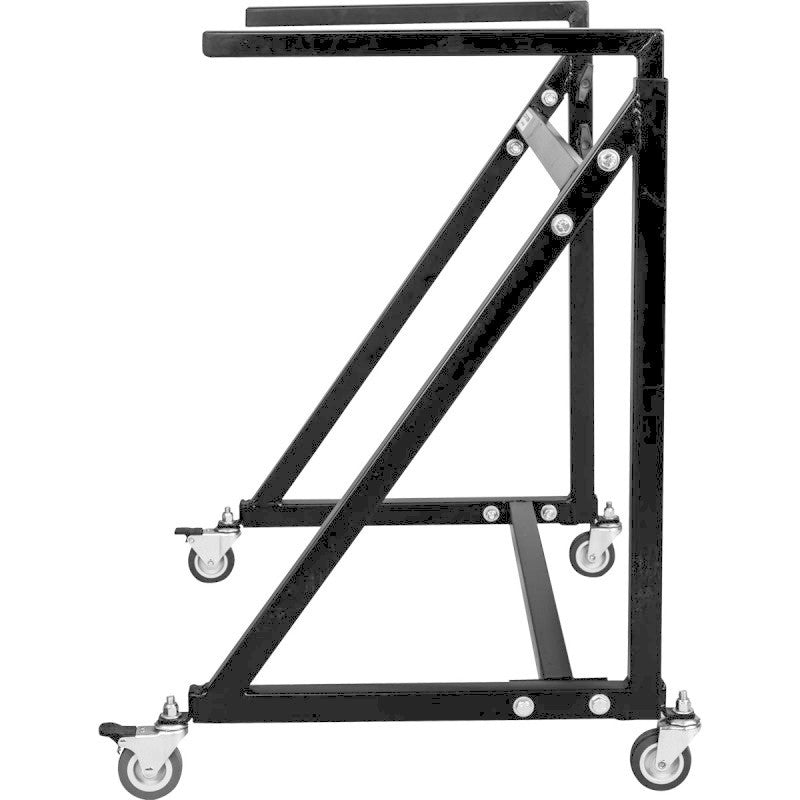 Keyboard Adjustable Rack Adjustable Rolling Keyboard Rack with base shelf - by Corps Design
