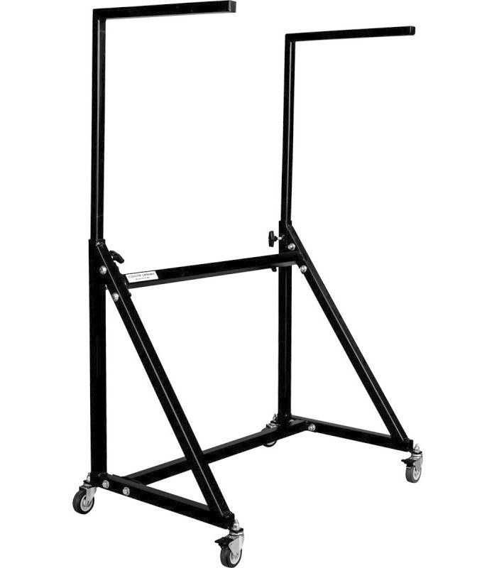Keyboard Adjustable Rack Adjustable Rolling Keyboard Rack with base shelf - by Corps Design