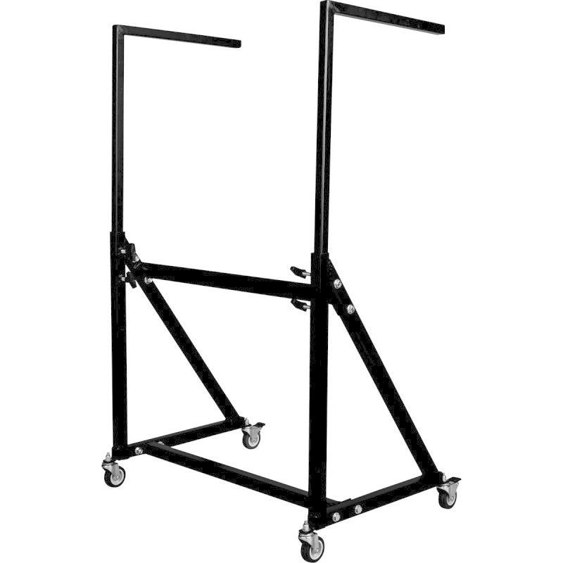 Keyboard Adjustable Rack Adjustable Rolling Keyboard Rack with base shelf - by Corps Design