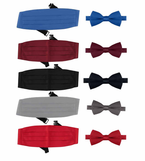 Segal Bowtie and Cummerbund Set