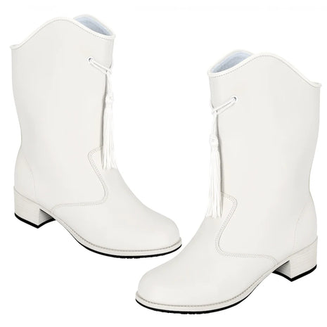 StylePlus Majorette Flex Boots - White