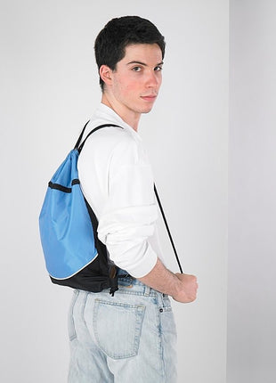 Styleplus OMG Two-Tone Drawstring Backpack-Styleplus-SMITH WALBRIDGE BAND PRODUCTS